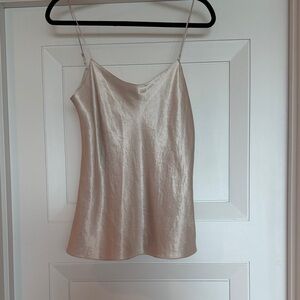 Vince Shimmering Cream Camisole